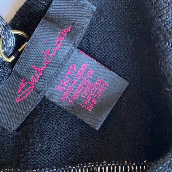 Bandage night out dress in silver and black in size Small. - Picture 6 of 7